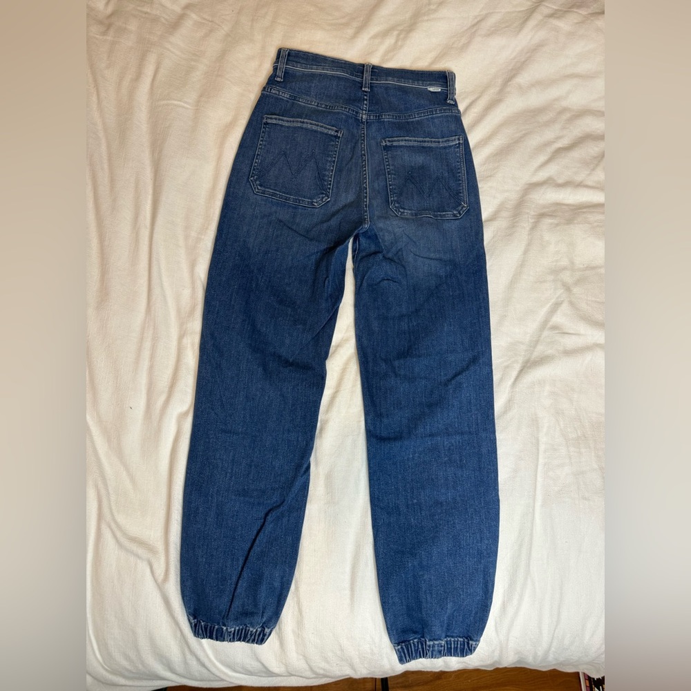 MOTHER The Wrapper Patch Springy Ankle in Wish on a Star Size 26 - Picture 4 of 6